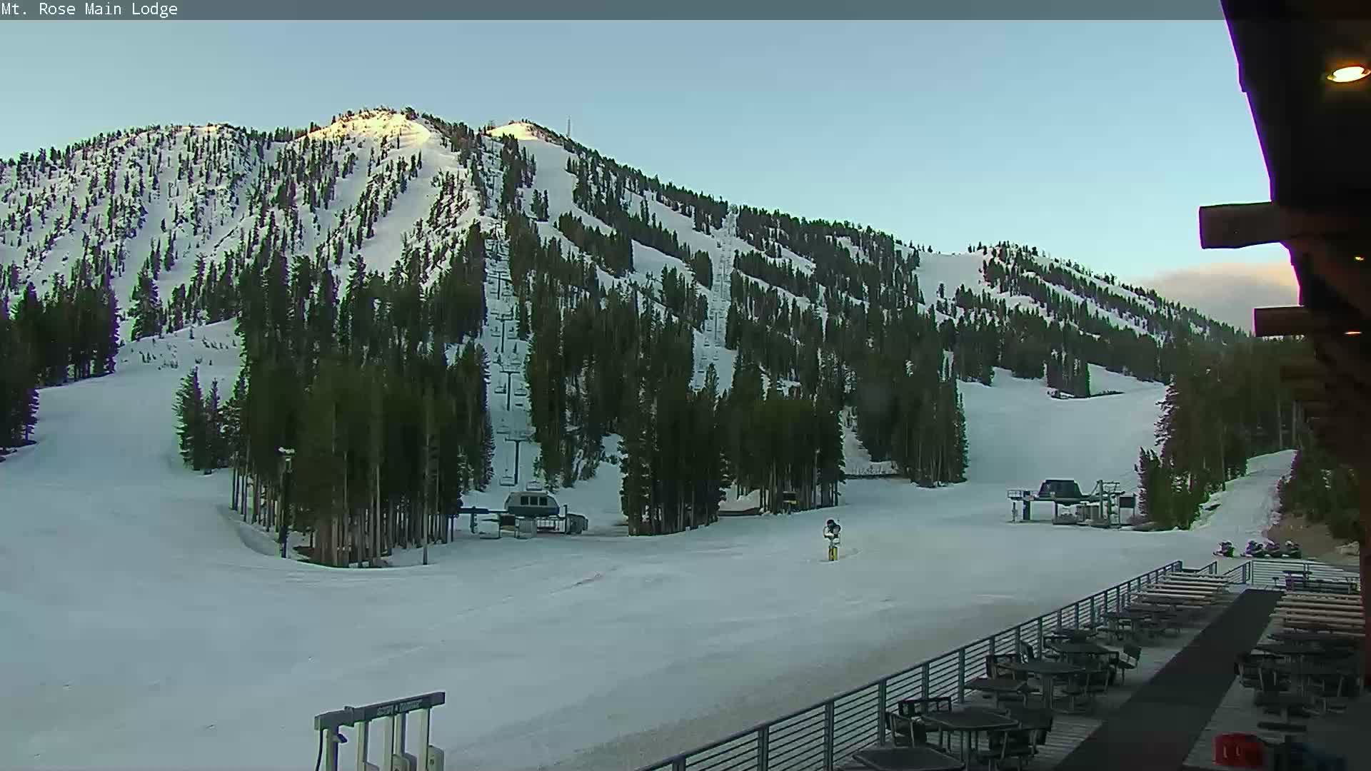 Webcam: Mt. Rose Ski Resort, Nevada